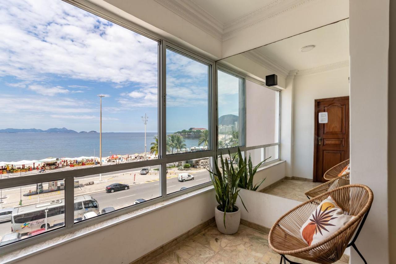 Апартаменти Sofisticado Em Copacabana - Vista Para Praia - A403 Z3 Ріо-де-Жанейро Екстер'єр фото